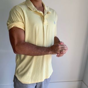 yellow polo